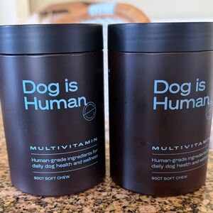 Set of 2 Brand New/Unopened Dog is Human Multivitamin for Dogs, 120 count total